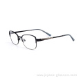 High Quality Vintage Half-rim Metal Optical Eyewear Frames Rectangle Computer Glasses